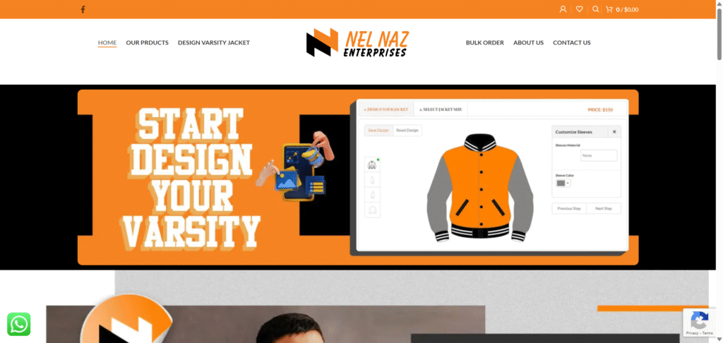 Jacket Ecommerce Store